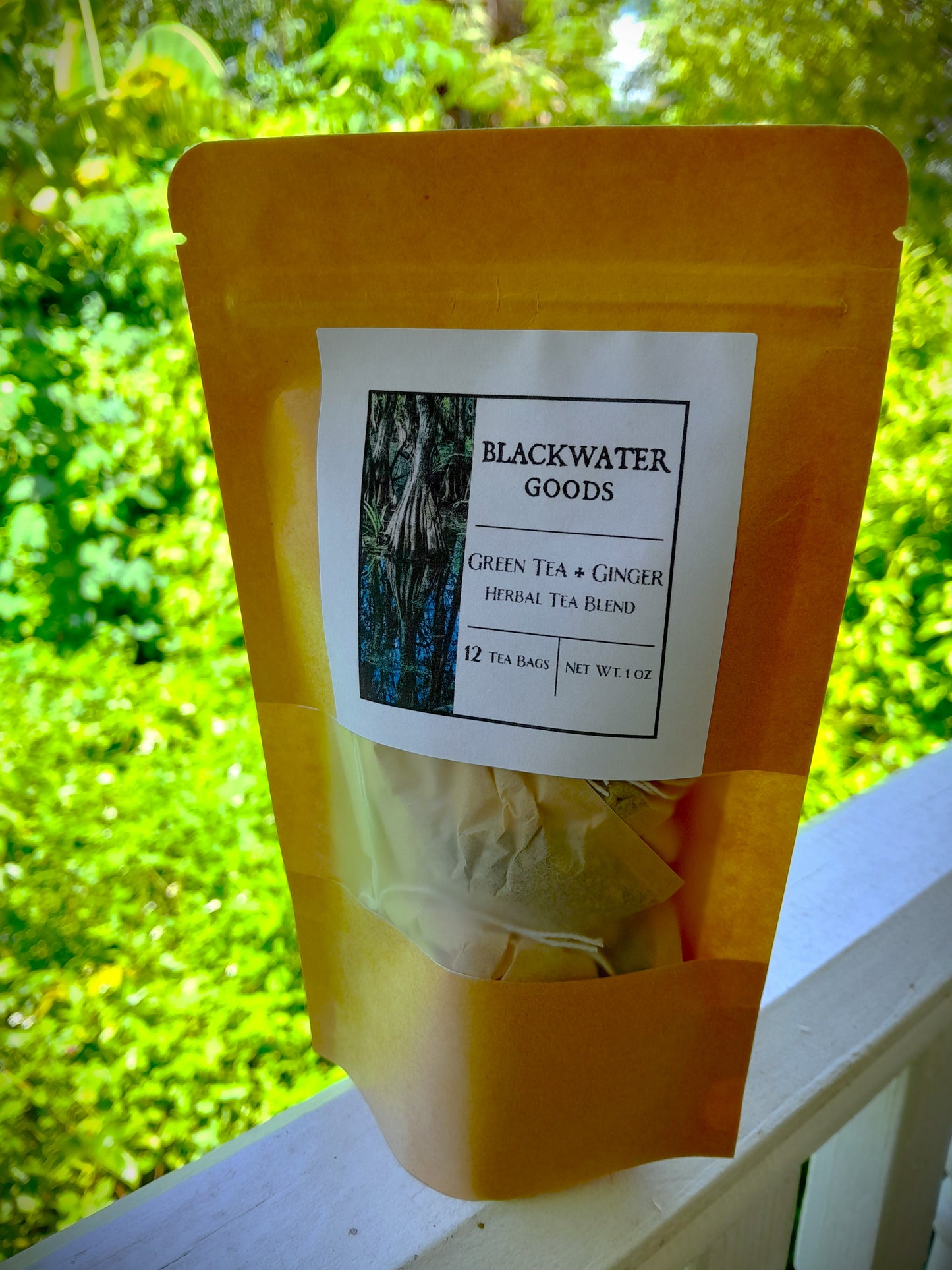 Green Tea + Shell Ginger Blend Herbal Tea